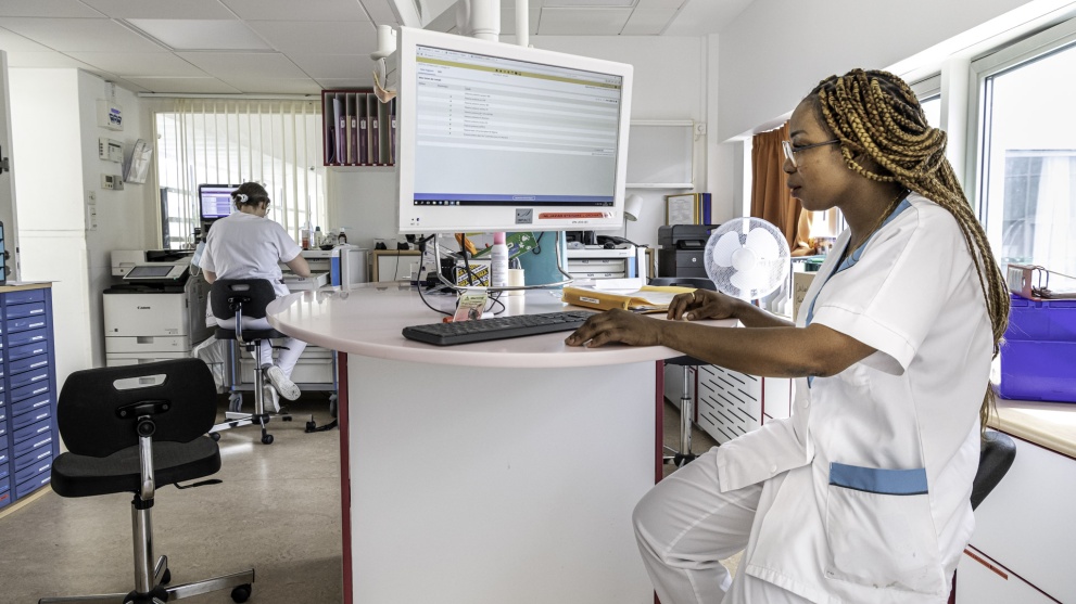 Poste de soin - service d'oncologie